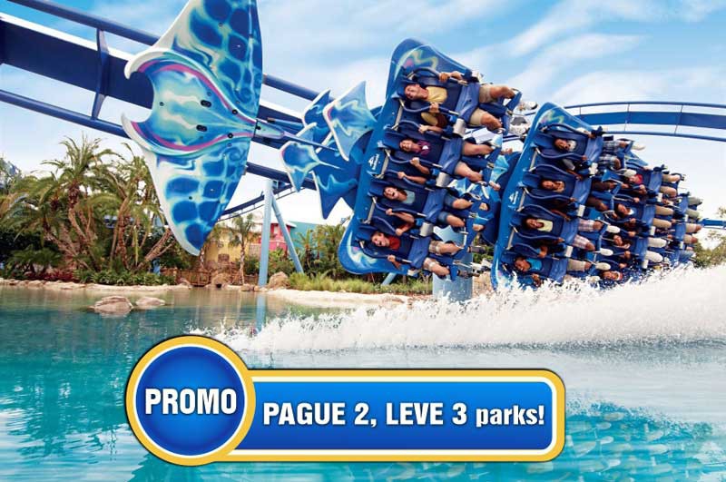SeaWorld Orlando Three Park